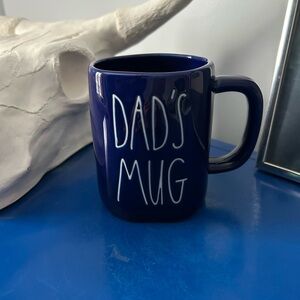 Rae Dunn Navy Blue “Dad’s Mug” Coffee Mug